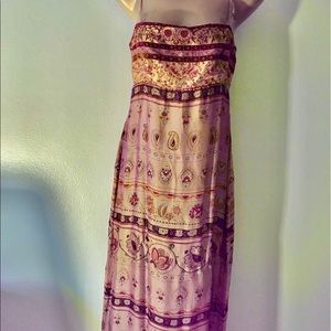 Laundry by Shelli Segal full length size small fully lined dress